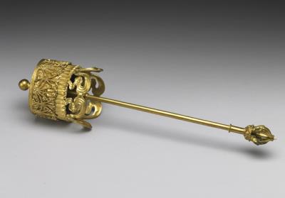 图片[2]-Gilt bronze parasol, Qing dynasty (1644-1911)-China Archive